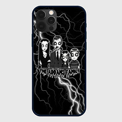 Чехол для iPhone 12 Pro Max Addams family Семейка Аддамс, цвет: 3D-черный