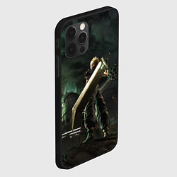 Чехол для iPhone 12 Pro Max Клауд Страйф FF7, цвет: 3D-черный — фото 2