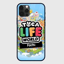 Чехол для iPhone 12 Pro Max Toca Life World, цвет: 3D-черный