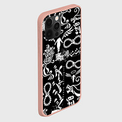 Чехол для iPhone 12 Pro Max ТОКИЙСКИЕ МСТИТЕЛИ ЛОГОБОМБИНГ TOKYO REVENGERS LOG, цвет: 3D-светло-розовый — фото 2