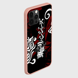 Чехол для iPhone 12 Pro Max ТОКИЙСКИЕ МСТИТЕЛИ ТАТУ ЛОГО, цвет: 3D-светло-розовый — фото 2