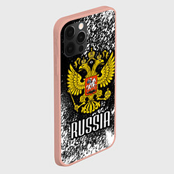Чехол для iPhone 12 Pro Max Russia, цвет: 3D-светло-розовый — фото 2