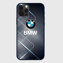 Чехол для iPhone 12 Pro Max BMW Logo, цвет: 3D-черный