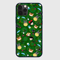 Чехол для iPhone 12 Pro Max Totoro&Kiki ALLSTARS, цвет: 3D-черный