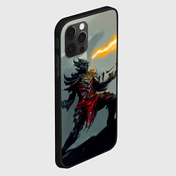 Чехол для iPhone 12 Pro Max Dragonborne is here, цвет: 3D-черный — фото 2