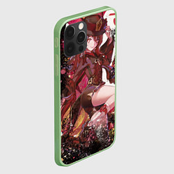 Чехол для iPhone 12 Pro Max HU TAO ХУ ТАО Похоронное бюро, цвет: 3D-салатовый — фото 2
