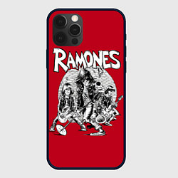 Чехол для iPhone 12 Pro Max BW Ramones, цвет: 3D-черный