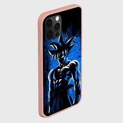 Чехол для iPhone 12 Pro Max ГОКУ, GOKU, цвет: 3D-светло-розовый — фото 2