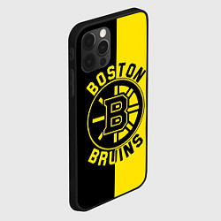 Чехол для iPhone 12 Pro Max Boston Bruins, Бостон Брюинз, цвет: 3D-черный — фото 2