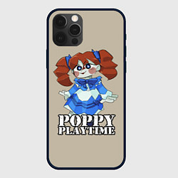 Чехол для iPhone 12 Pro Max Poppy Playtime, цвет: 3D-черный
