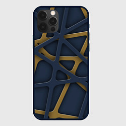 Чехол iPhone 12 Pro Max 3Д абстракция KVIks