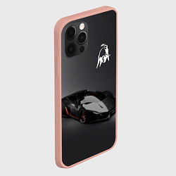 Чехол для iPhone 12 Pro Max Ламбо - реально зачётное точило!, цвет: 3D-светло-розовый — фото 2