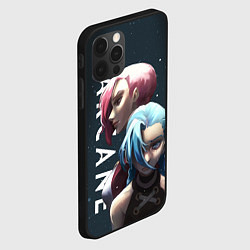 Чехол для iPhone 12 Pro Max Vi and Jinx, цвет: 3D-черный — фото 2