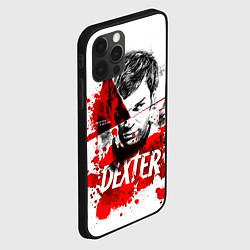 Чехол для iPhone 12 Pro Max Декстер Морган портрет, цвет: 3D-черный — фото 2