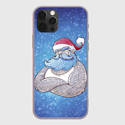 Чехол для iPhone 12 Pro Max BAD SANTA ПЛОХОЙ САНТА, цвет: 3D-серый