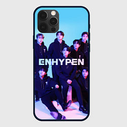 Чехол для iPhone 12 Pro Max ENHYPEN: Хисын, Джей, Джейк, Сонхун, Сону, Чонвон,, цвет: 3D-черный