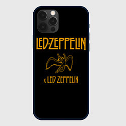 Чехол для iPhone 12 Pro Max Led Zeppelin x Led Zeppelin, цвет: 3D-черный