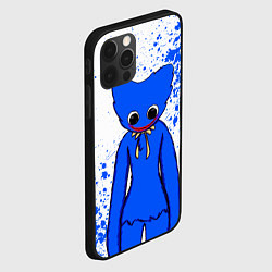 Чехол для iPhone 12 Pro Max POPPY PLAYTIME BLUE ИГРА ПОППИ ПЛЕЙТАЙМ ХАГГИ ВАГГ, цвет: 3D-черный — фото 2