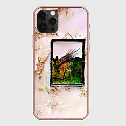 Чехол для iPhone 12 Pro Max Led Zeppelin IV - четвёртый студийный альбом, цвет: 3D-светло-розовый