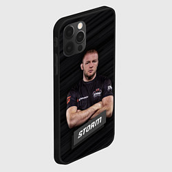 Чехол для iPhone 12 Pro Max Александр Storm, цвет: 3D-черный — фото 2