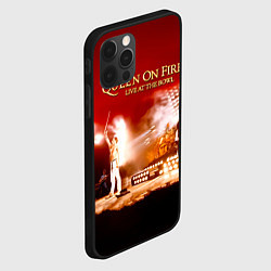 Чехол для iPhone 12 Pro Max Queen on Fire - Live at the Bowl, цвет: 3D-черный — фото 2