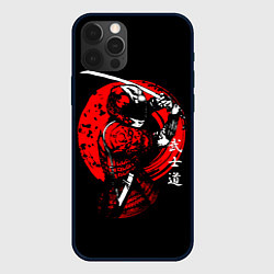 Чехол для iPhone 12 Pro Max МОТО САМУРАЙ С КАТАНОЙ JAPAN SAMURAI, цвет: 3D-черный