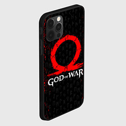 Чехол для iPhone 12 Pro Max GOD OF WAR КРАТОС ЛОГО, цвет: 3D-черный — фото 2