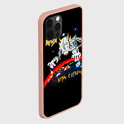 Чехол для iPhone 12 Pro Max Игра с огнём - Ария, цвет: 3D-светло-розовый — фото 2