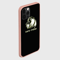 Чехол для iPhone 12 Pro Max Lions mood, цвет: 3D-светло-розовый — фото 2