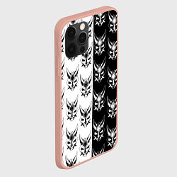 Чехол для iPhone 12 Pro Max GENSHIN IMPACT XIAO MASK ГЕНШИН ИМПАКТ СЯО МАСКА, цвет: 3D-светло-розовый — фото 2