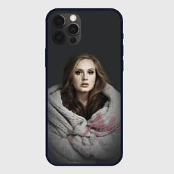 Чехол для iPhone 12 Pro Max Фото Адель, цвет: 3D-черный