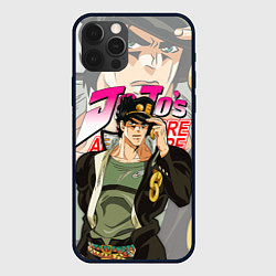 Чехол для iPhone 12 Pro Max JOJO BIZARRE ADVENTURE ДЖОДЖО, цвет: 3D-черный