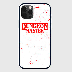 Чехол для iPhone 12 Pro Max DUNGEON MASTER BLOOD ГАЧИМУЧИ БЕЛЫЙ, цвет: 3D-черный