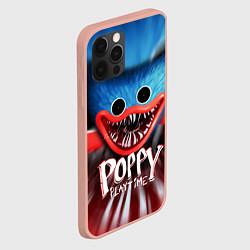 Чехол для iPhone 12 Pro Max ХАГИ ВАГИ, Я ТЕБЯ ПОЙМАЛ POPPY PLAYTIME ИГРА, цвет: 3D-светло-розовый — фото 2