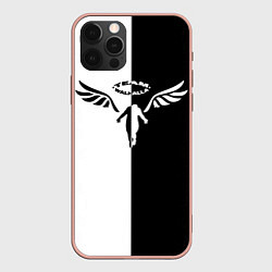 Чехол для iPhone 12 Pro Max WALHALLA TEAM BLACK WHITE STYLE TOKYO REVENGERS, цвет: 3D-светло-розовый