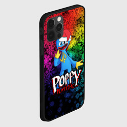 Чехол для iPhone 12 Pro Max POPPY PLAYTIME НОВОГОДНИЙ ПОППИ ПЛЕЙТАЙМ, цвет: 3D-черный — фото 2