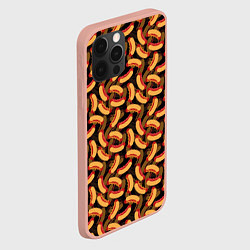Чехол для iPhone 12 Pro Max Хот-Доги Hot Dogs, цвет: 3D-светло-розовый — фото 2
