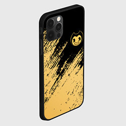 Чехол для iPhone 12 Pro Max Bendy and the ink machine - Вектор, цвет: 3D-черный — фото 2