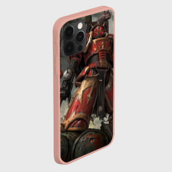 Чехол для iPhone 12 Pro Max Космодесант здесь, цвет: 3D-светло-розовый — фото 2