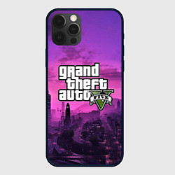 Чехол для iPhone 12 Pro Max GTA ONLINE 5, цвет: 3D-черный