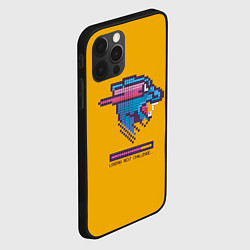 Чехол для iPhone 12 Pro Max Mr Beast Pixel Art, цвет: 3D-черный — фото 2