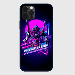 Чехол для iPhone 12 Pro Max Ева 01 - Neon Genesis Evangelion, цвет: 3D-черный