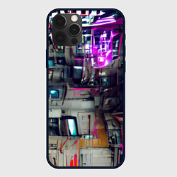 Чехол для iPhone 12 Pro Max Инженерия, цвет: 3D-черный