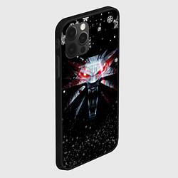 Чехол для iPhone 12 Pro Max ВЕДЬМАК НОВОГОДНИЙ THE WITCHER WINTER, цвет: 3D-черный — фото 2