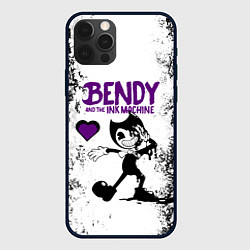 Чехол для iPhone 12 Pro Max HEART BENDY AND THE INK MACHINE, цвет: 3D-черный