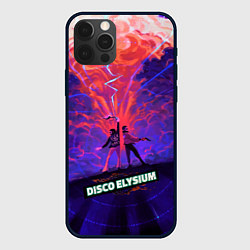 Чехол для iPhone 12 Pro Max Disco art, цвет: 3D-черный