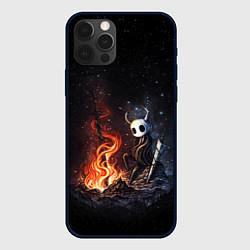 Чехол для iPhone 12 Pro Max HOLLOW KNIGHT У КОСТРА, цвет: 3D-черный