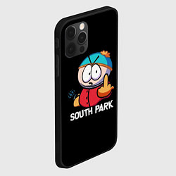 Чехол для iPhone 12 Pro Max Южный парк Эрик South Park, цвет: 3D-черный — фото 2