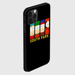 Чехол для iPhone 12 Pro Max South Park - Южный парк главные герои, цвет: 3D-черный — фото 2