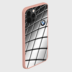 Чехол для iPhone 12 Pro Max BMW pattern 2022, цвет: 3D-светло-розовый — фото 2